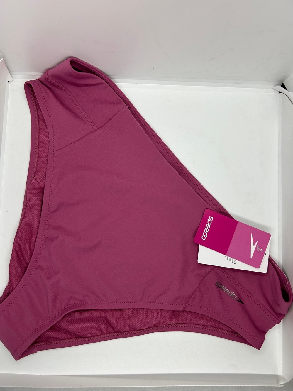 Speedo Dusty Rose High-Cut Swim Brief Women Size XXL NWT.